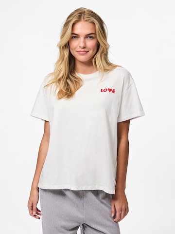 PIECES Shirt 'PCJINDLE' in White: front