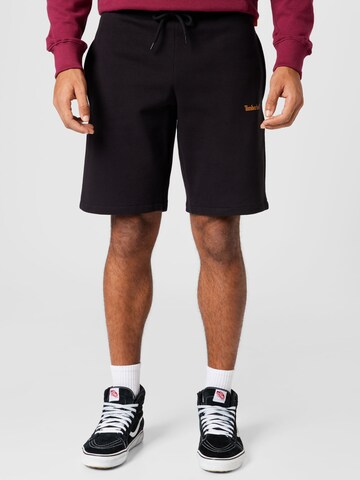 TIMBERLAND Regular Shorts in Schwarz: predná strana