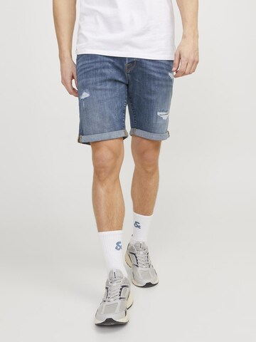 JACK & JONES Regular Shorts 'Rick Fox' in Blau