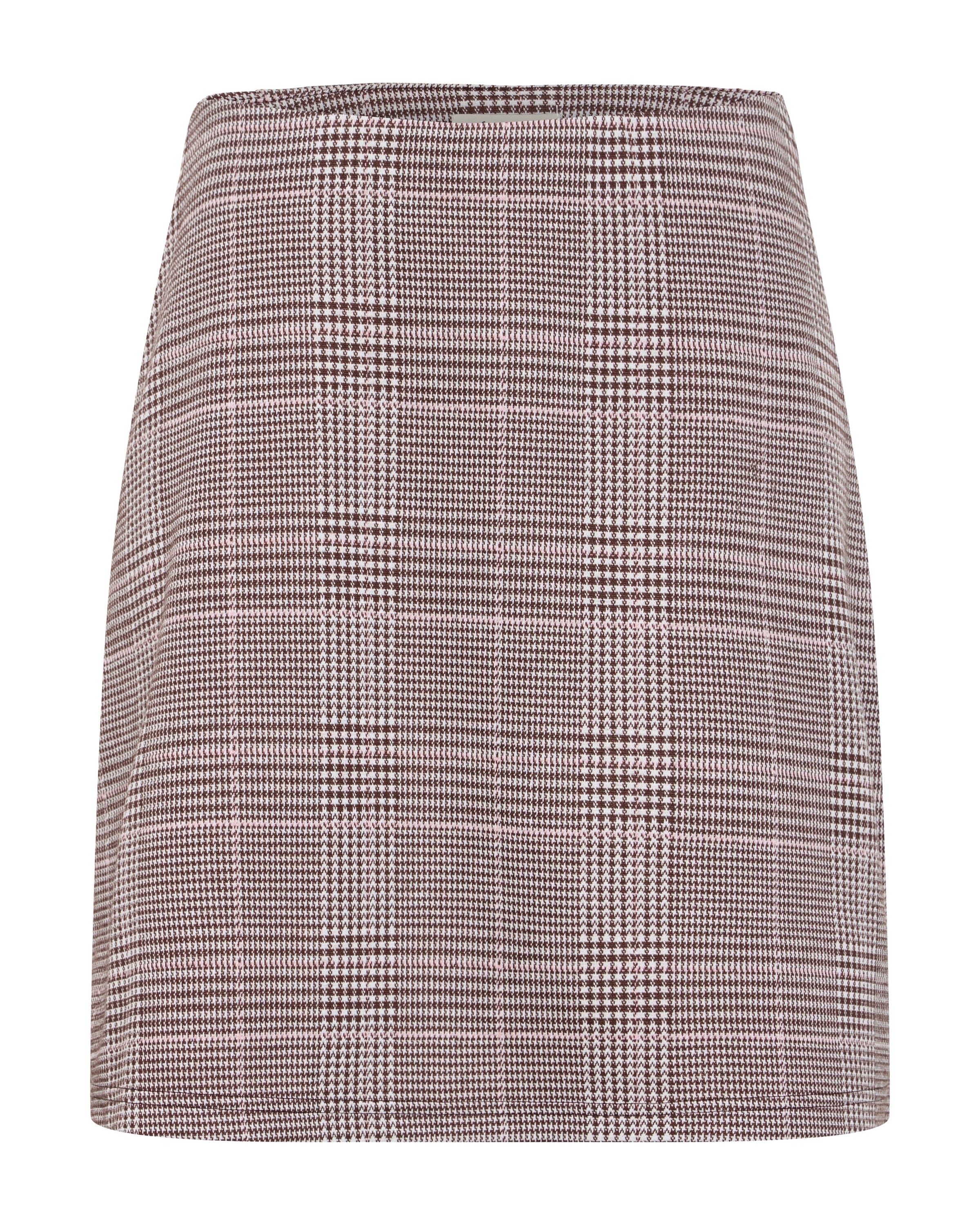 Fransa Skirt 'FRBabett' in 40 in Brown / Dusky pink / White, Item view