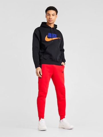 Nike Sportswear Sweatshirt 'CLUB' in Zwart