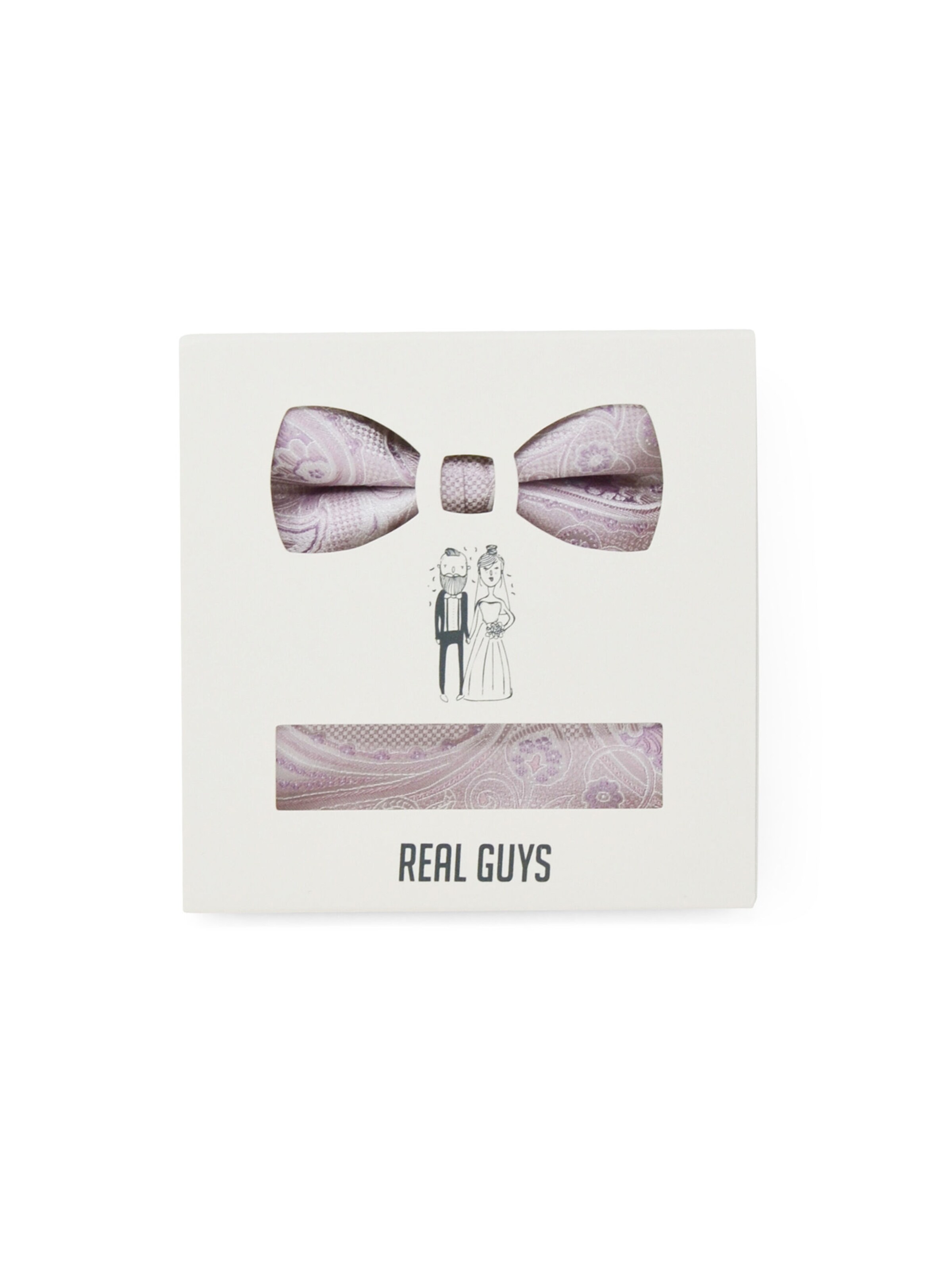 Real Guys Vlinderdasje in Roze