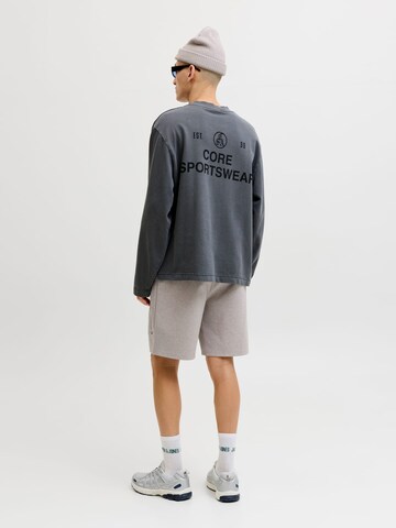 JACK & JONES Baggy Trousers 'Gordon' in Grey
