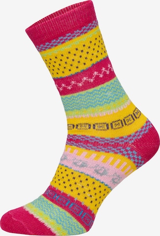 HomeOfSocks Socks 'HOS2293' in Pink: front