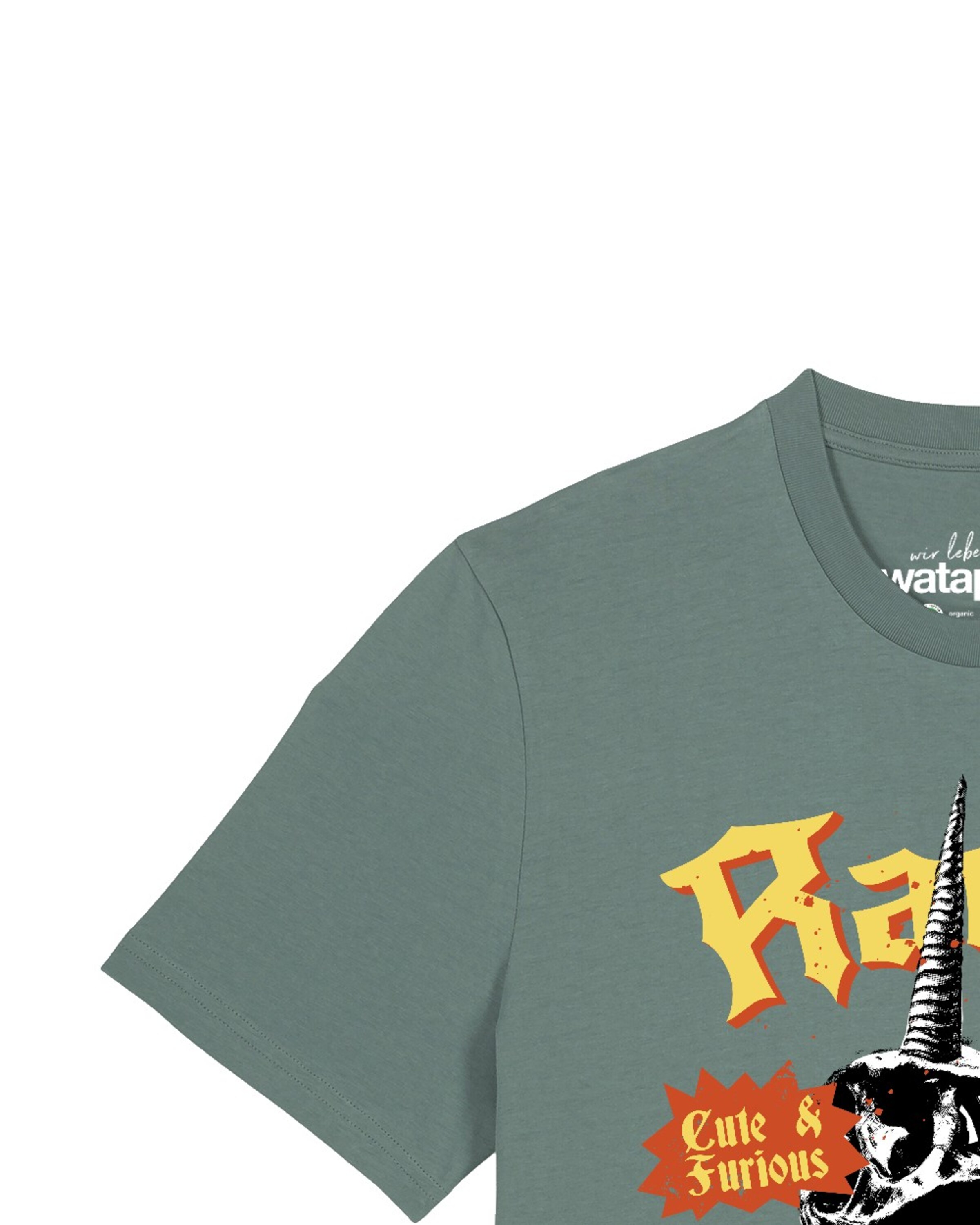 T-Shirt 'Rawr' Watapparel en vert