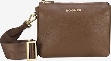 BOGNER Schoudertas 'Banff' in Bruin: voorkant