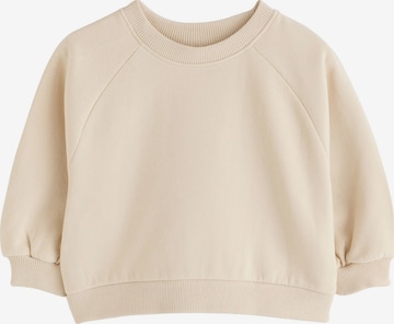 Sweat-shirt Next en beige : devant