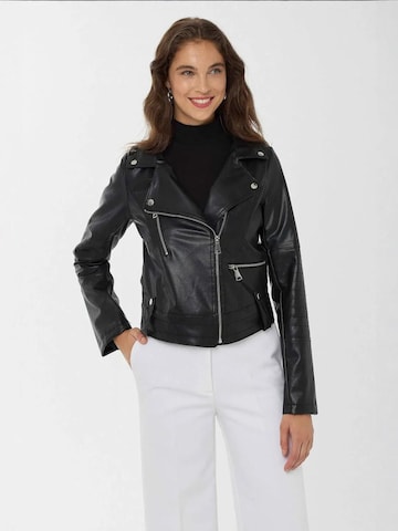 Veste d’hiver Hiccup en noir : devant