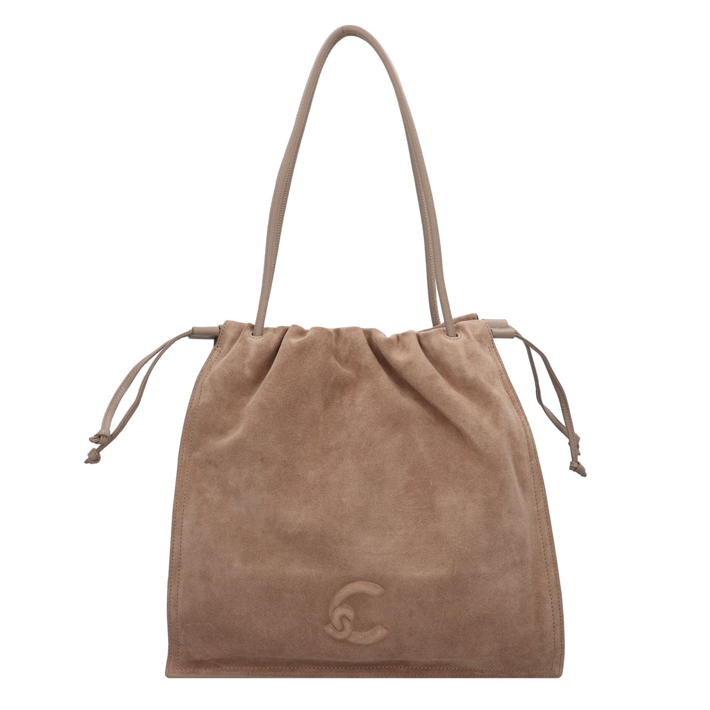 Coccinelle Schoudertas 'Dulse' in Bruin: voorkant