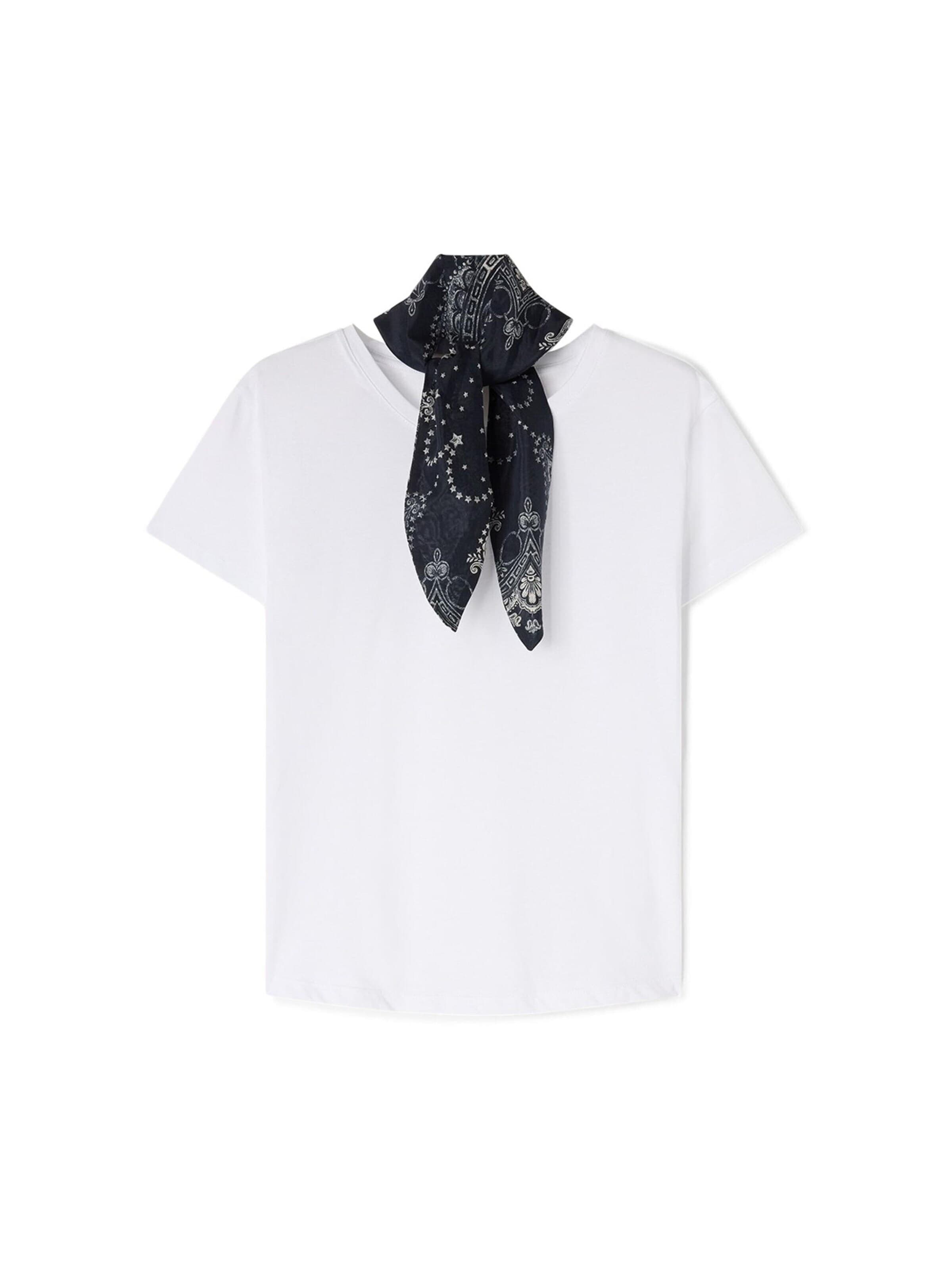 MOTIVI - Camiseta en blanco: frente