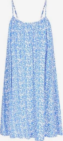 Robe aleida en bleu : devant