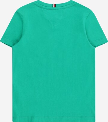 T-Shirt 'Essential' TOMMY HILFIGER en vert