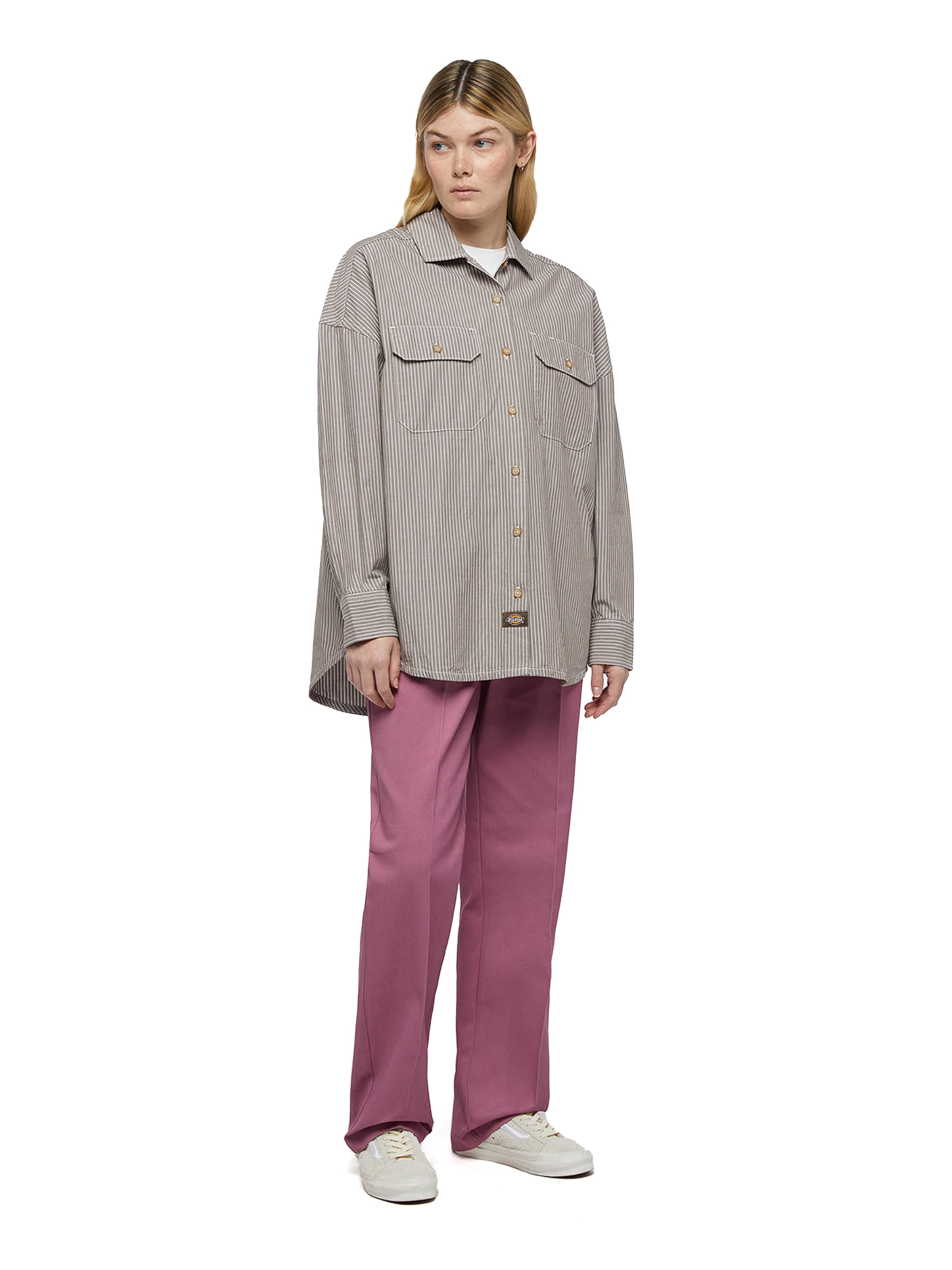 DICKIES Regular Pressveckad byxa '874' i rosa