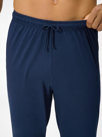 Pantalon de pyjama 'Org Calgary' Ammann en bleu