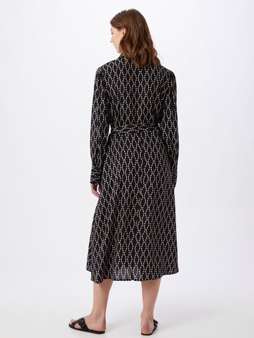 Kaffe Shirt Dress 'Olan' in Black