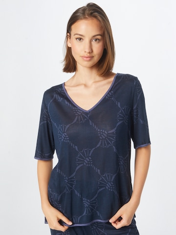 JOOP! Pajama Shirt in Blue: front