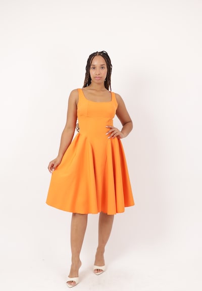Elara Cocktail dress in 40 in Orange, Item view
