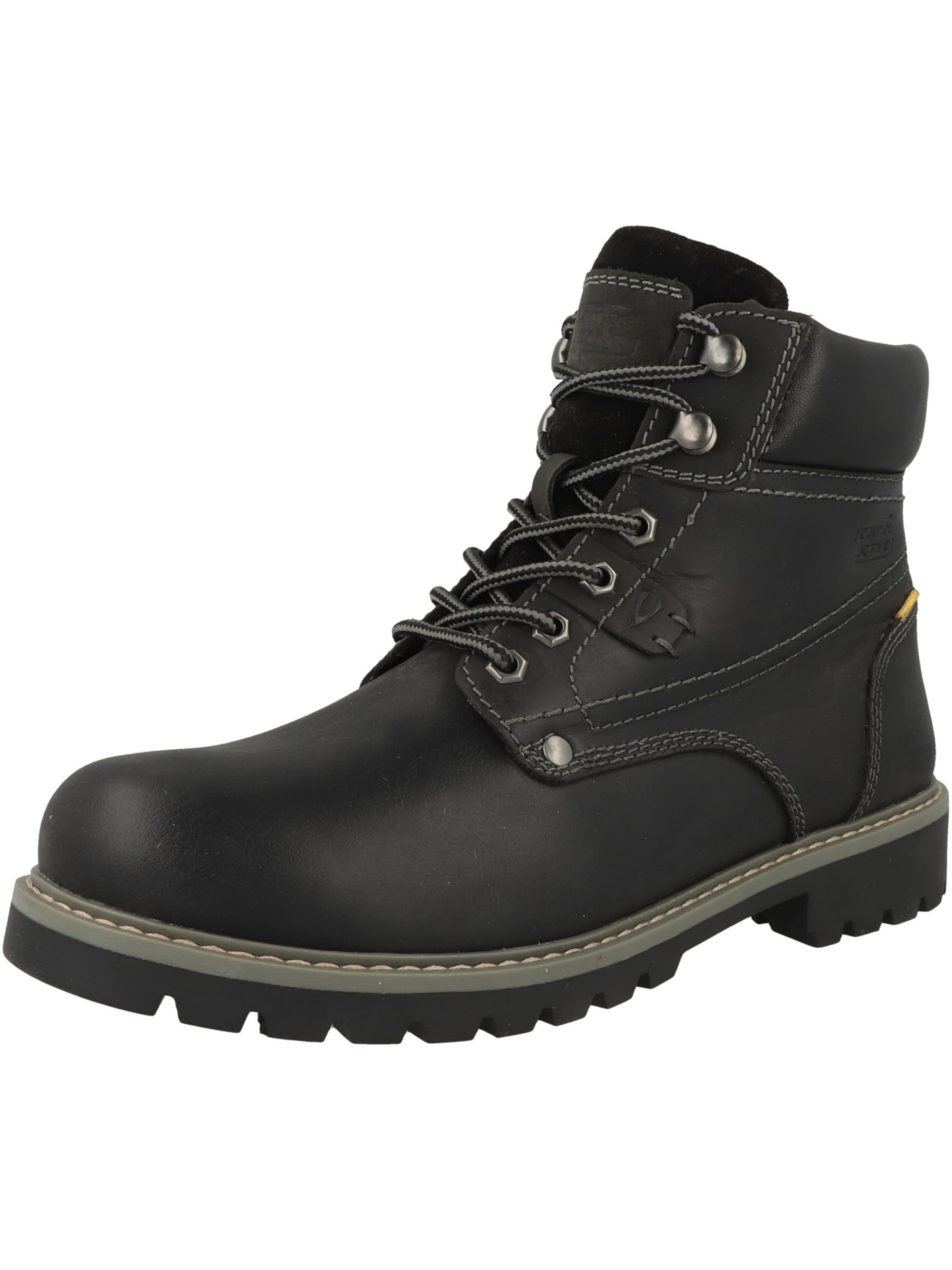 Boots stringati di CAMEL ACTIVE in nero: frontale