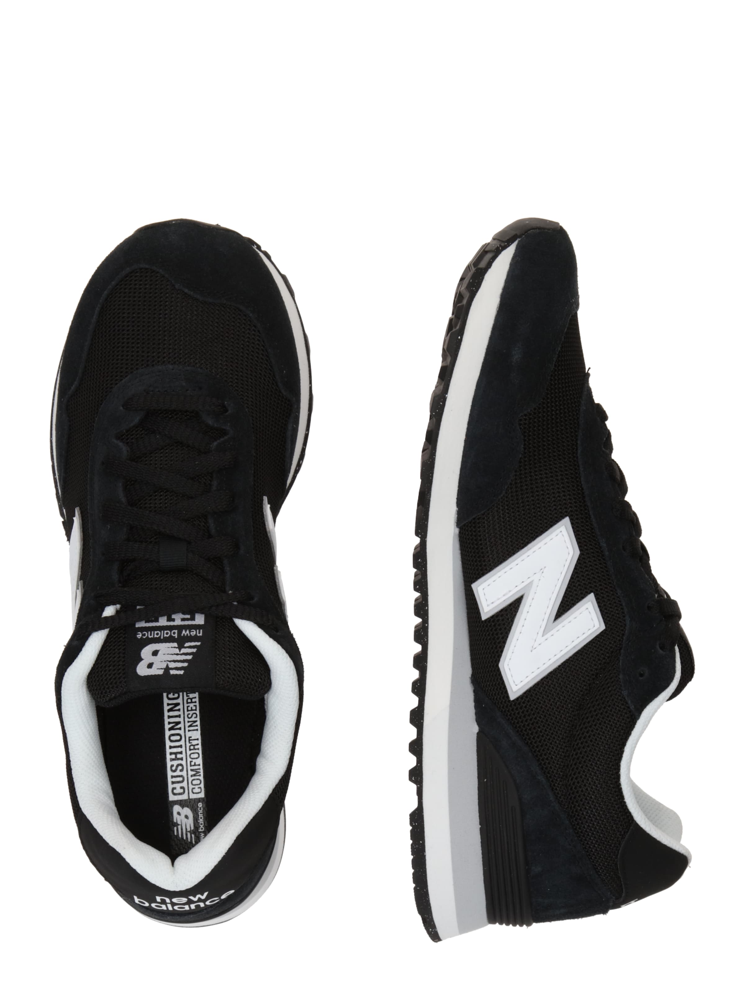 melns new balance Zemie brīvā laika apavi '515'