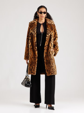 STAND STUDIO Vinterkappa i brun