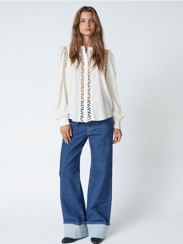 co'couture Blouse 'Aila' in Wit