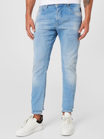 Elias Rumelis Slimfit Jeans in Blauw: voorkant