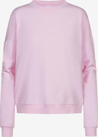 Sweat-shirt 'Cozy Nights' Mey en rose : devant