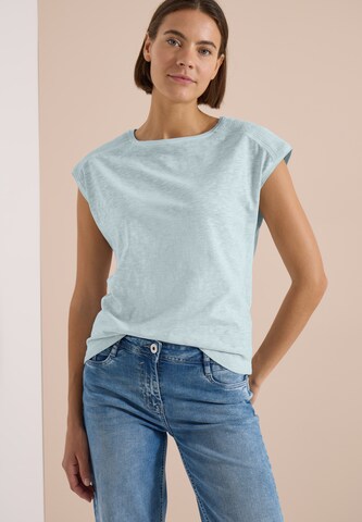 CECIL T-Shirt in Blau