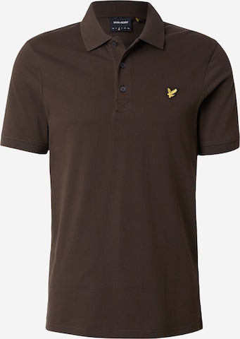 Lyle & Scott Majica | rjava barva: sprednja stran