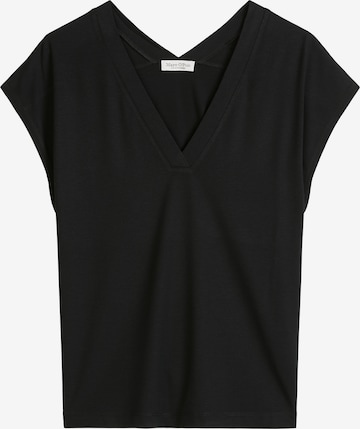 Marc O'Polo T-Shirt in Schwarz: Vorderseite