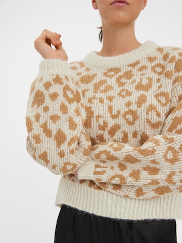 Pull-over 'ZELMA' VERO MODA en beige