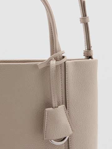 MANGO Handväska 'GRACIA' i beige