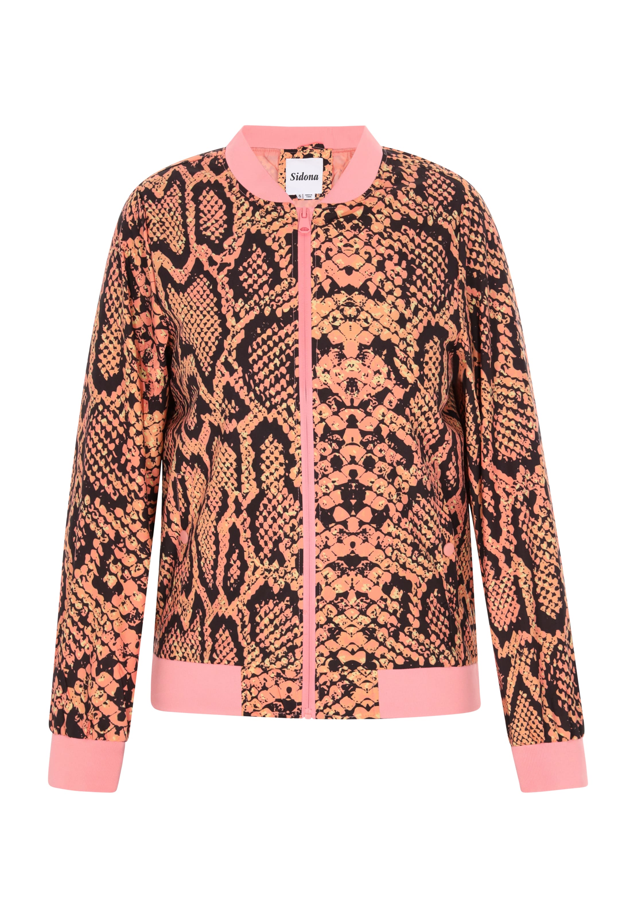 Sidona Between-season jacket in Pink: front