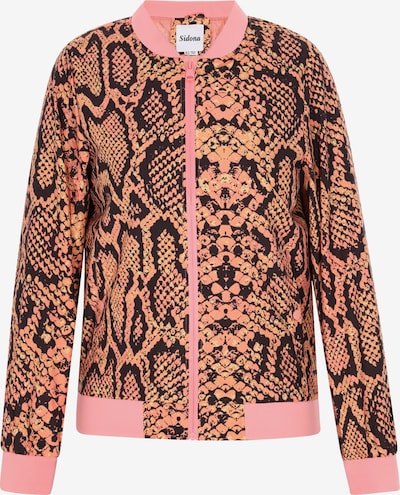 Demisezoninė striukė iš Sidona, spalva – geltona / rožinė / juoda, Prekių apžvalga