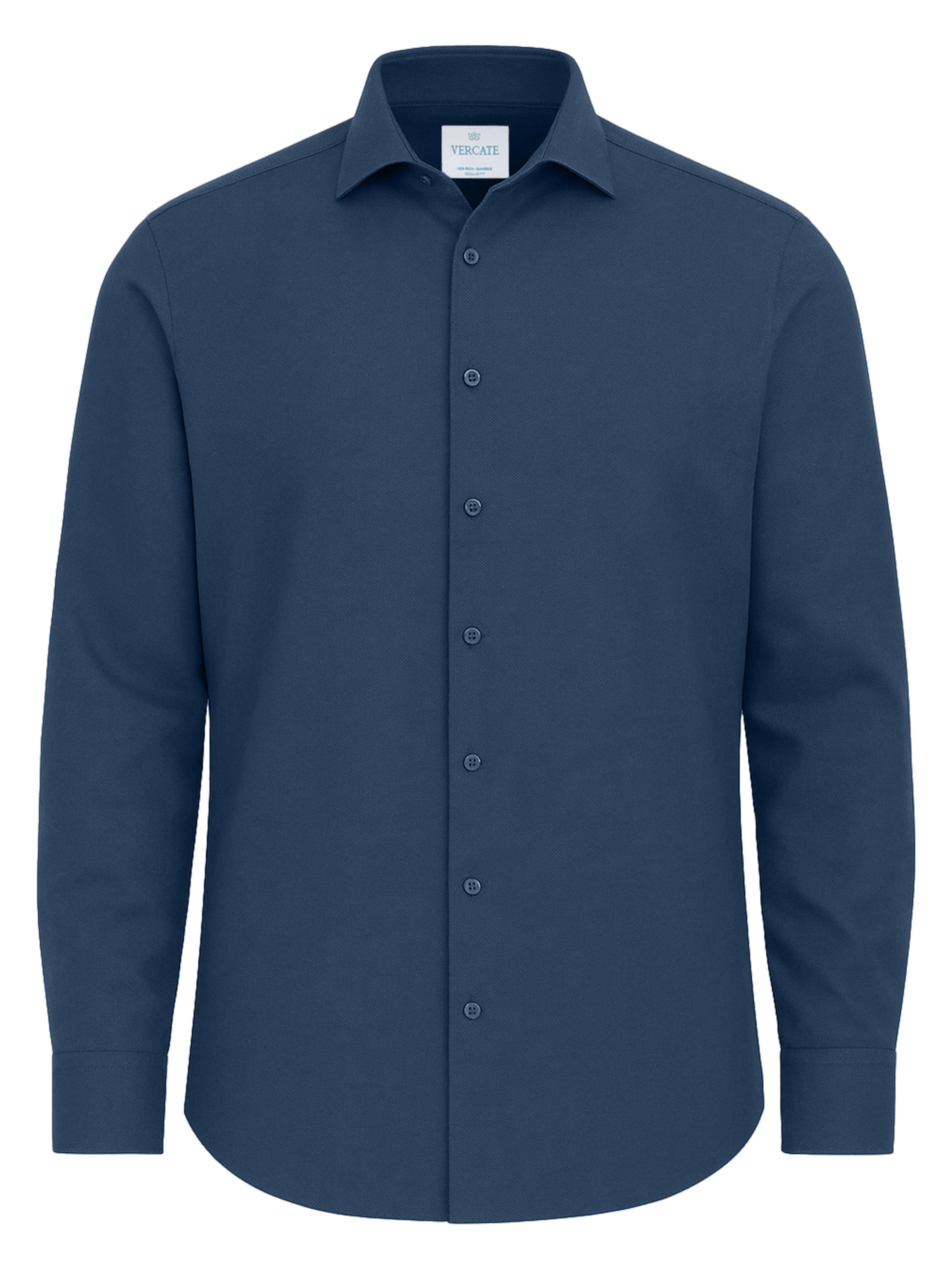 Regular fit Camicia business 'No. 29' di Vercate in blu: frontale