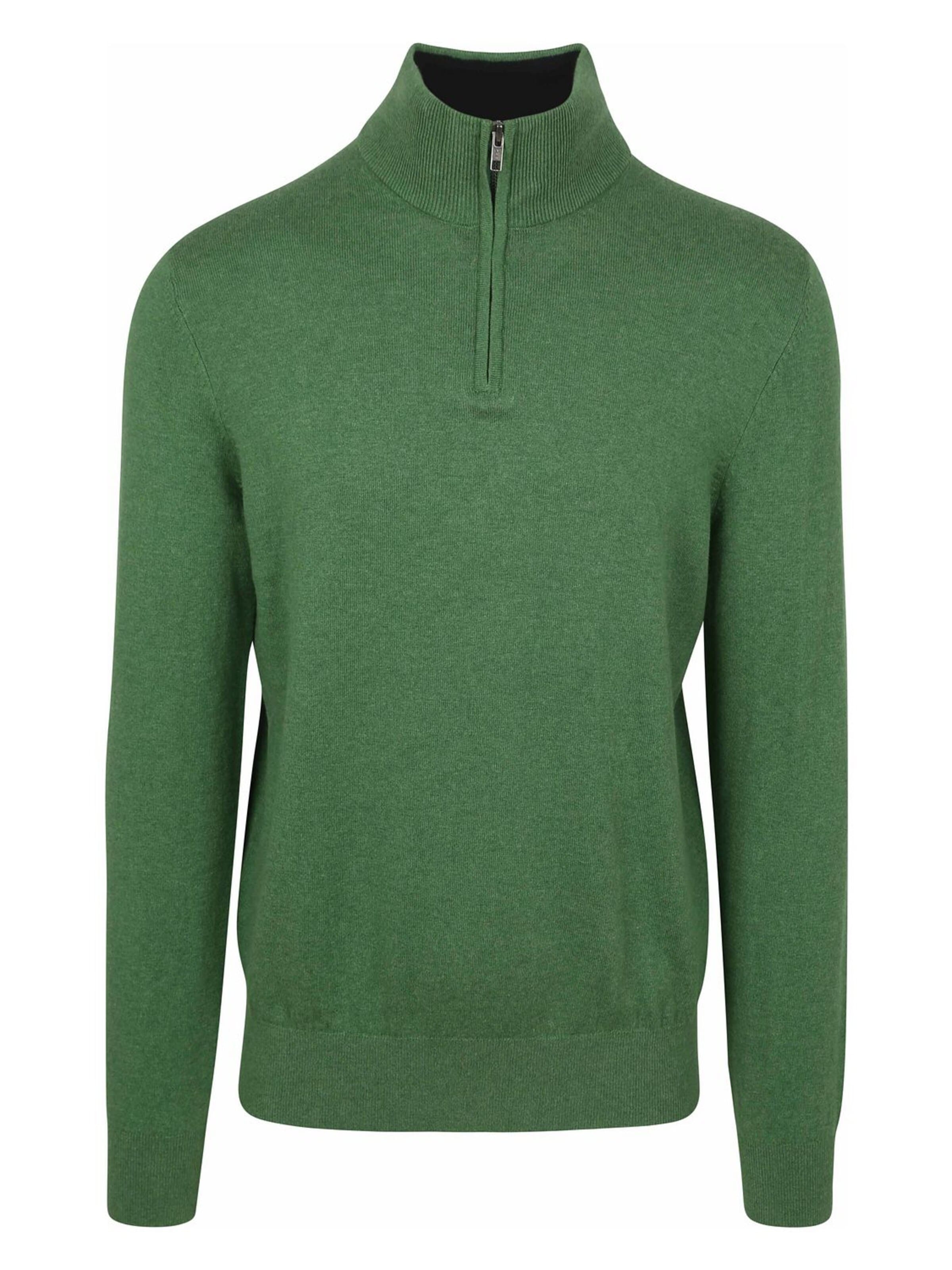 Steppin' out Trui in Groen: voorkant