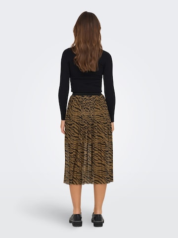 JDY Skirt 'ELSA' in Brown