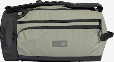 Borsa sportiva ADIDAS PERFORMANCE di colore antracite / oliva / nero / argento, Visualizzazione prodotti