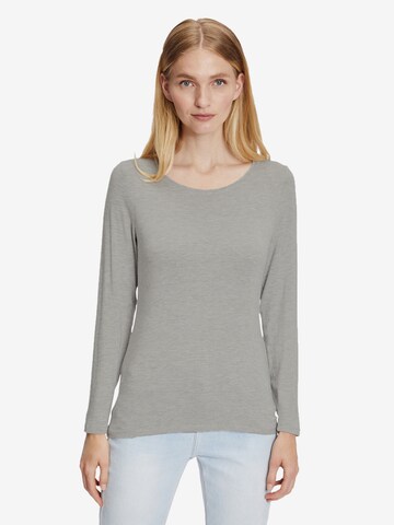 T-shirt Betty & Co en gris : devant