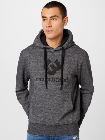 Ragwear Sweatshirt 'KRESY' in Zwart: voorkant