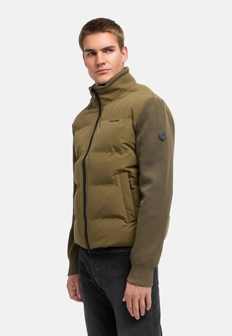 Veste d’hiver 'Eeron XX' STONE HARBOUR en vert