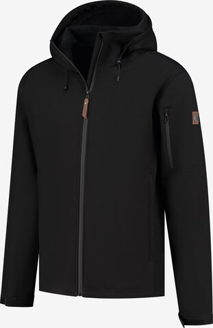 Travelin Between-Season Jacket 'Sverre ' in Black: front