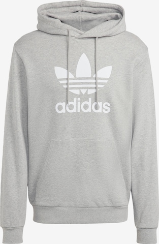 ADIDAS ORIGINALS - Sudadera 'Adicolor Classics Trefoil' en gris: frente