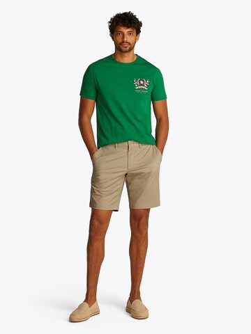 Slimfit Pantaloni chino 'Brooklyn 1985' di TOMMY HILFIGER in verde