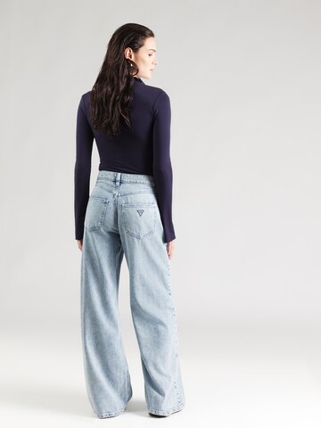 Wide Leg Jean 'BELLFLOWER' GUESS en bleu