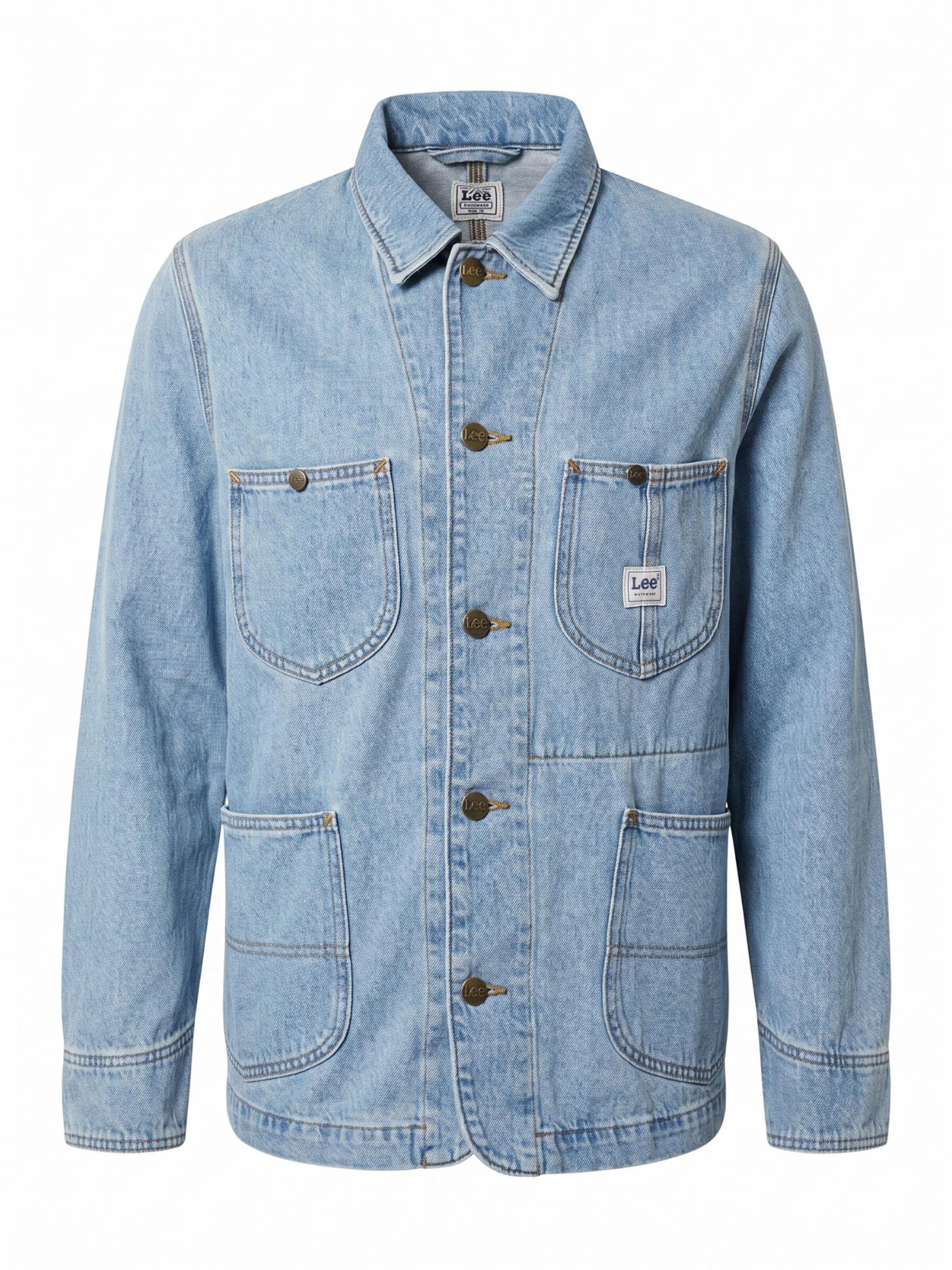 Lee Übergangsjacke 'Loco'‌‌‌ in M in hellblau, Produktansicht