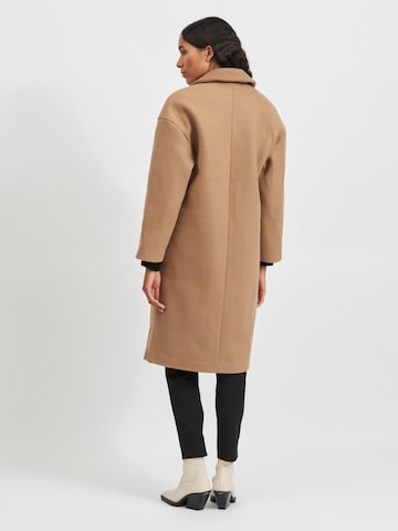 VILA Between-Seasons Coat in Brown