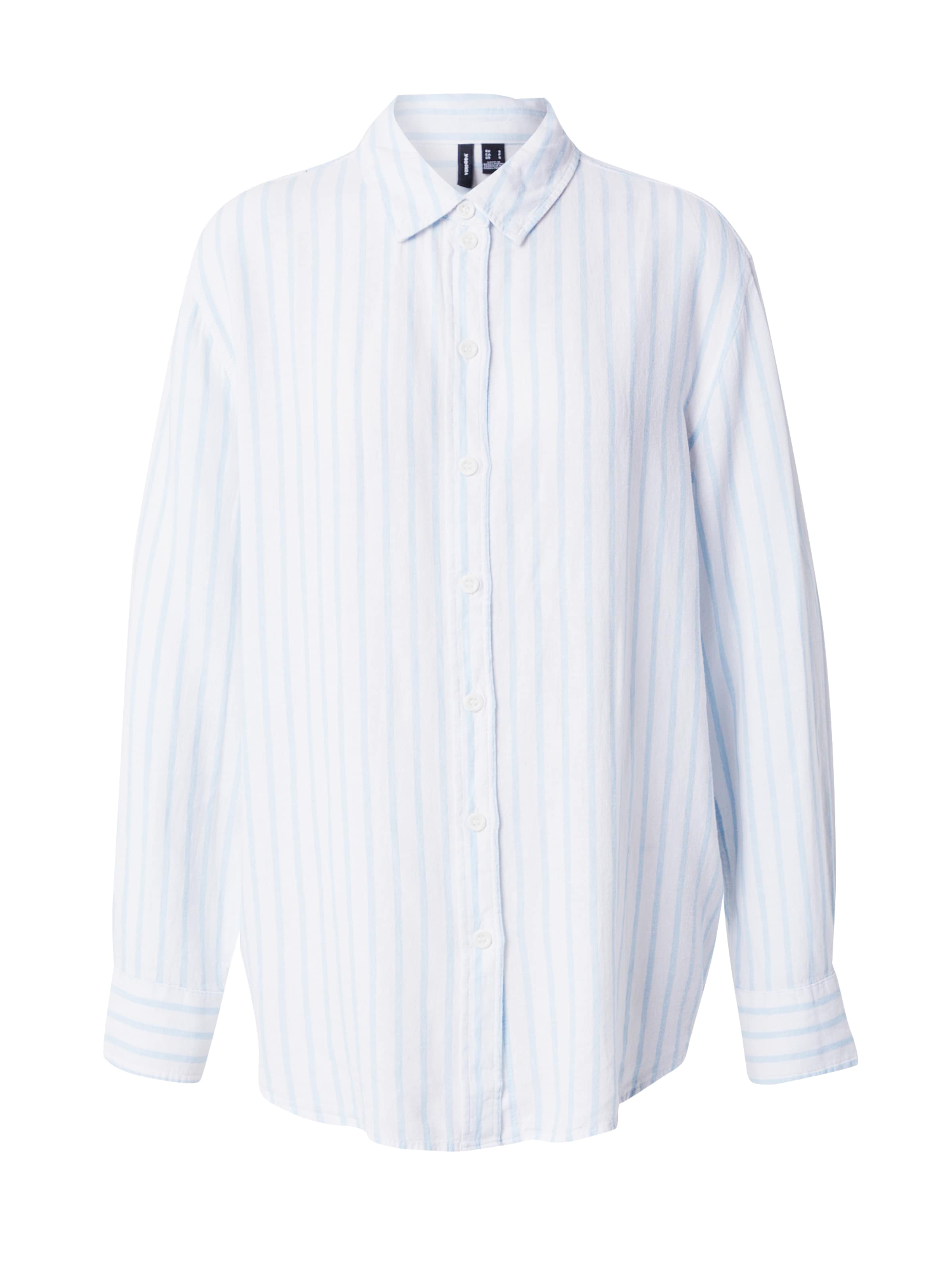 VERO MODA Bluse 'VMLinn' in mint / weiß, Produktansicht