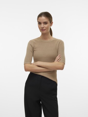 VERO MODA Trui 'NEWLEXSUN' in Beige: voorkant