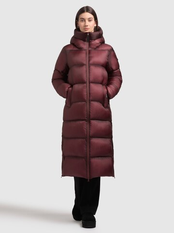 khujo Wintermantel 'Zinnia' in Rot